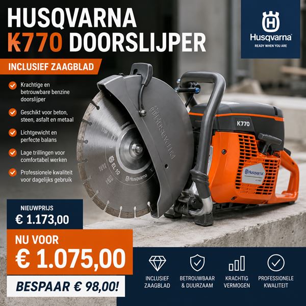 Husqvaran K770 | Post Rental & Trading